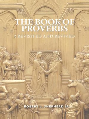 cover image of THE BOOK OF PROVERBS